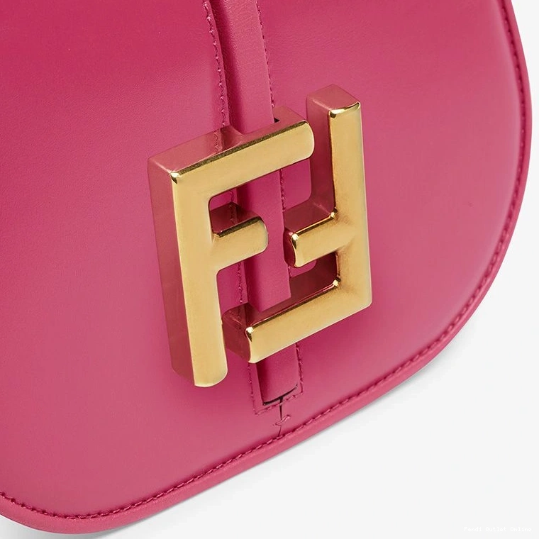 Affordable Leather C'mon Bag Fendi Mini Calf Rose In 0717